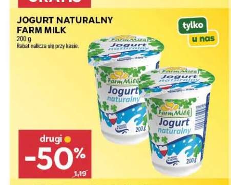 Jogurt naturalny Farm Milk