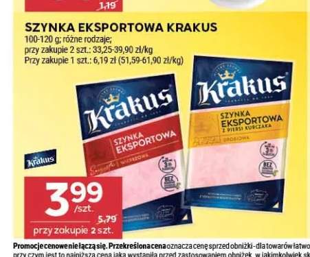 Szynka eksportowa Krakus +1 wariant
