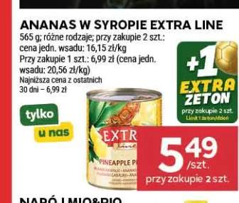 Ananas w puszce Extra Line