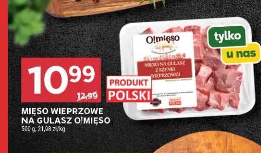 Miś wieprzowy na gulasz O!Mięso