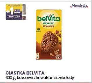Ciastka Belvita kakaowe z kawałkami czekolady