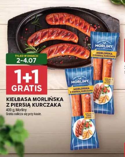 Kiełbasa Morlińska z piersią kurczaka Morliny