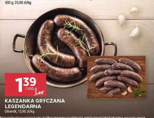 Kaszanka gryczana legendarna Olewnik
