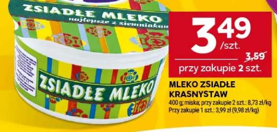 Mleko zsiadłe Krasnystaw