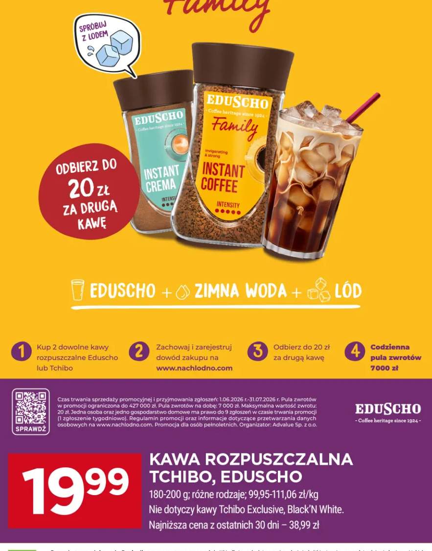 Kawa rozpuszczalna Eduscho Family +2 warianty