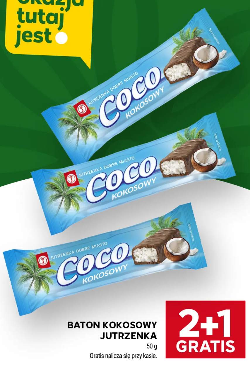 Baton kokosowy Jutrzenka Coco