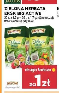 Zielona herbata Big-Active z pigwą +1 wariant