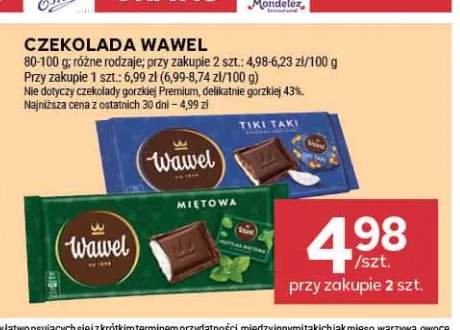 Czekolada Wawel Miętowa +1 wariant