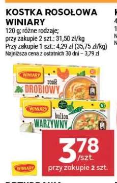 Kostka rosołowa drobiowa Winiary +1 wariant