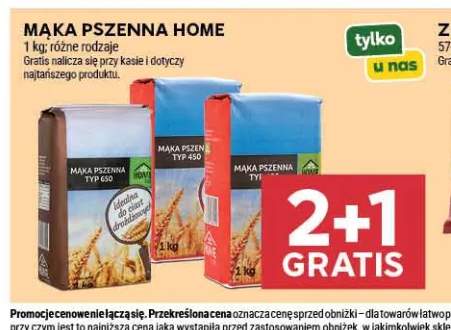Mąka pszenna typ 650 Home +2 warianty