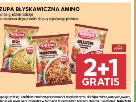 Zupa błyskawiczna Pomidorowa Amino +2 warianty