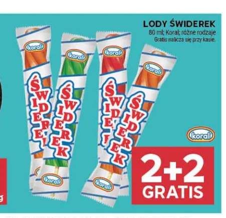 Lody Świderek Koral