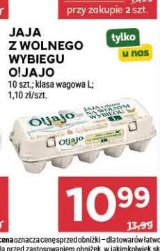 Jaja z wolnego wybiegu O!Jajo