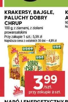 Krakersy bajgle paluchy Dobry Chrup