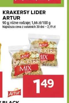 Krakersy Lider Artur