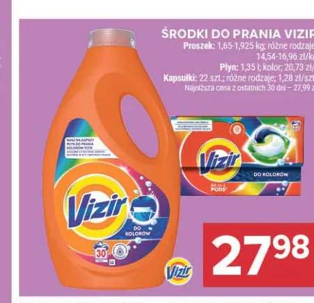 Proszek do prania Vizir +2 warianty
