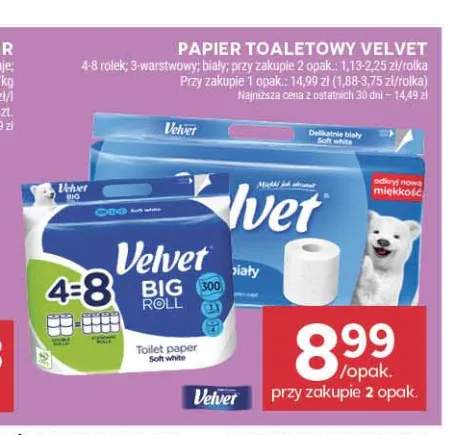 Papier toaletowy Velvet