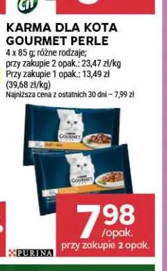 Karma dla kota Gourmet Perle 4-pak z kurczakiem +2 warianty