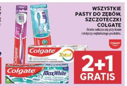 Pasty do zębów, szczoteczki Colgate +3 warianty