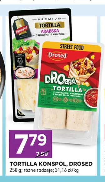 Tortilla Drobra z kurczakiem Drosed +1 wariant