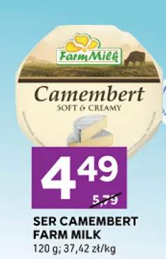 Ser Camembert Farm Milk