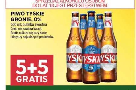 Piwo bezalkoholowe Tyskie Gronie