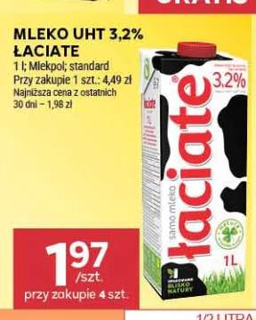 Mleko UHT 3,2% Łaciate
