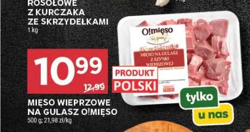 Mięso wieprzowe na gulasz O!Mięso