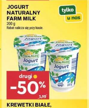 Jogurt naturalny Farm Milk