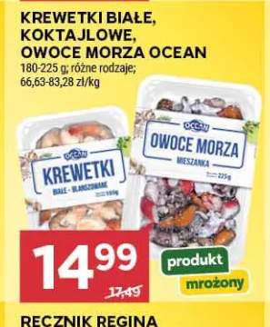 Krewetki koktajlowe mrożone Ocean +2 warianty