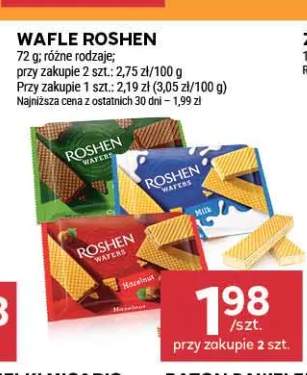 Wafle Roshen orzechowe +2 warianty