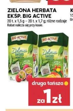 Zielona herbata Big Active z pigwą +1 wariant