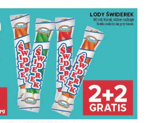 Lody Świderek Koral