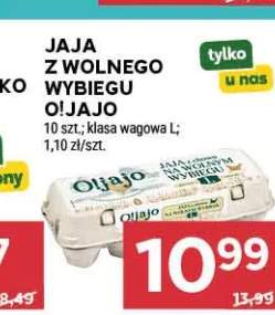 Jaja z wolnego wybiegu O!Jajo