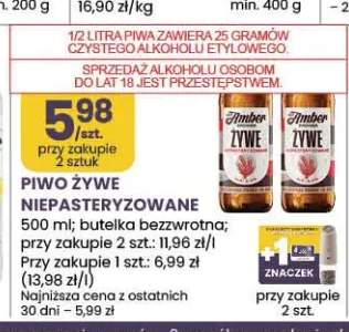Piwo Żywiec Niepasteryzowane