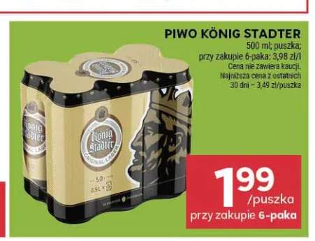 Piwo König Stadter 6-pak 500 ml