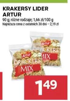 Krakersy Lider Artur