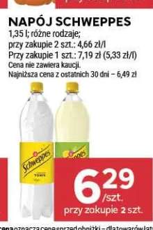 Napój Schweppes Citrus Mix +1 wariant