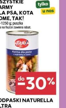 Karmy dla psa, kota Home, Tak! +1 wariant