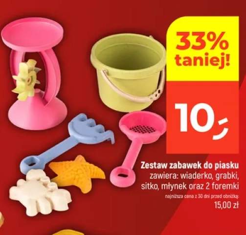 zabawki do piaskownicy