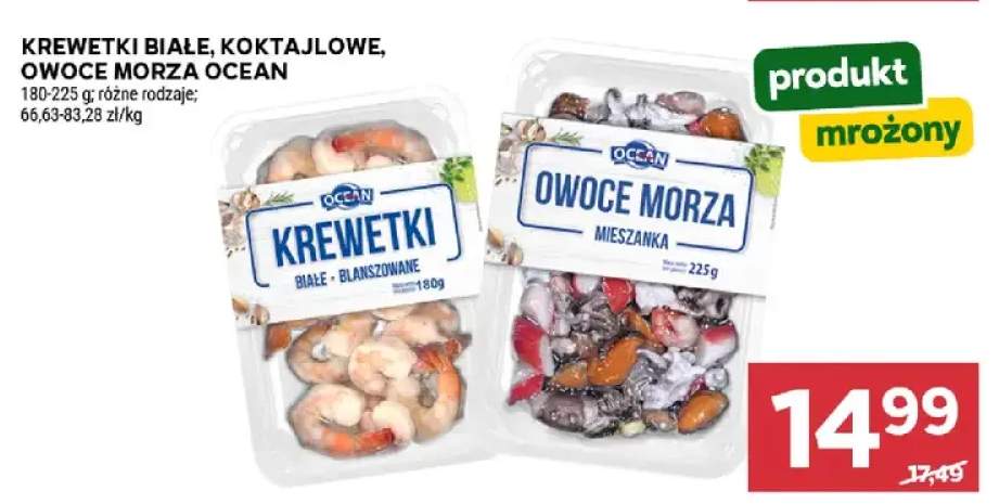 Mieszanka owoce morza Ocean +1 wariant
