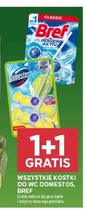 Kostka do WC Domestos Power 5 Lime +2 warianty