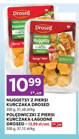 Nuggetsy z piersi kurczaka Drosed +1 wariant