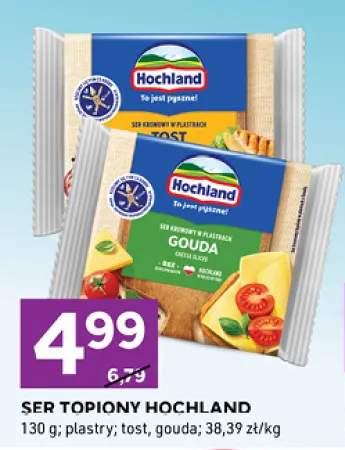 Ser topiony Hochland Gouda +1 wariant