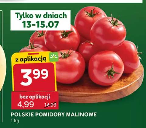 Pomidory malinowe polskie