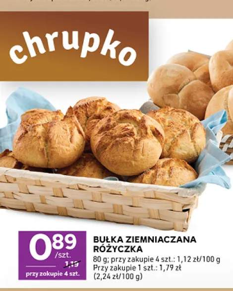 Bułka ziemniaczana Różyczka