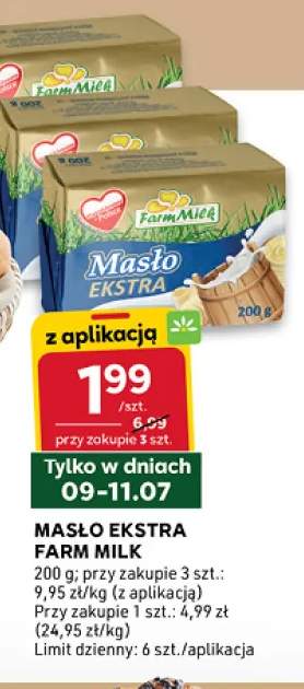 Masło ekstra Farm Milk