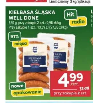 Kiełbasa śląska Well Done