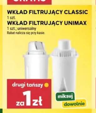 Wkład filtrujący Classic +1 wariant