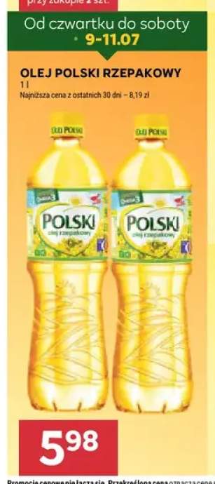 Olej Polski rzepakowy
